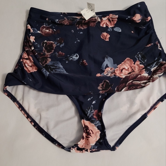 NWOT/ High Waist Swimwear Bottom - Picture 3 of 3